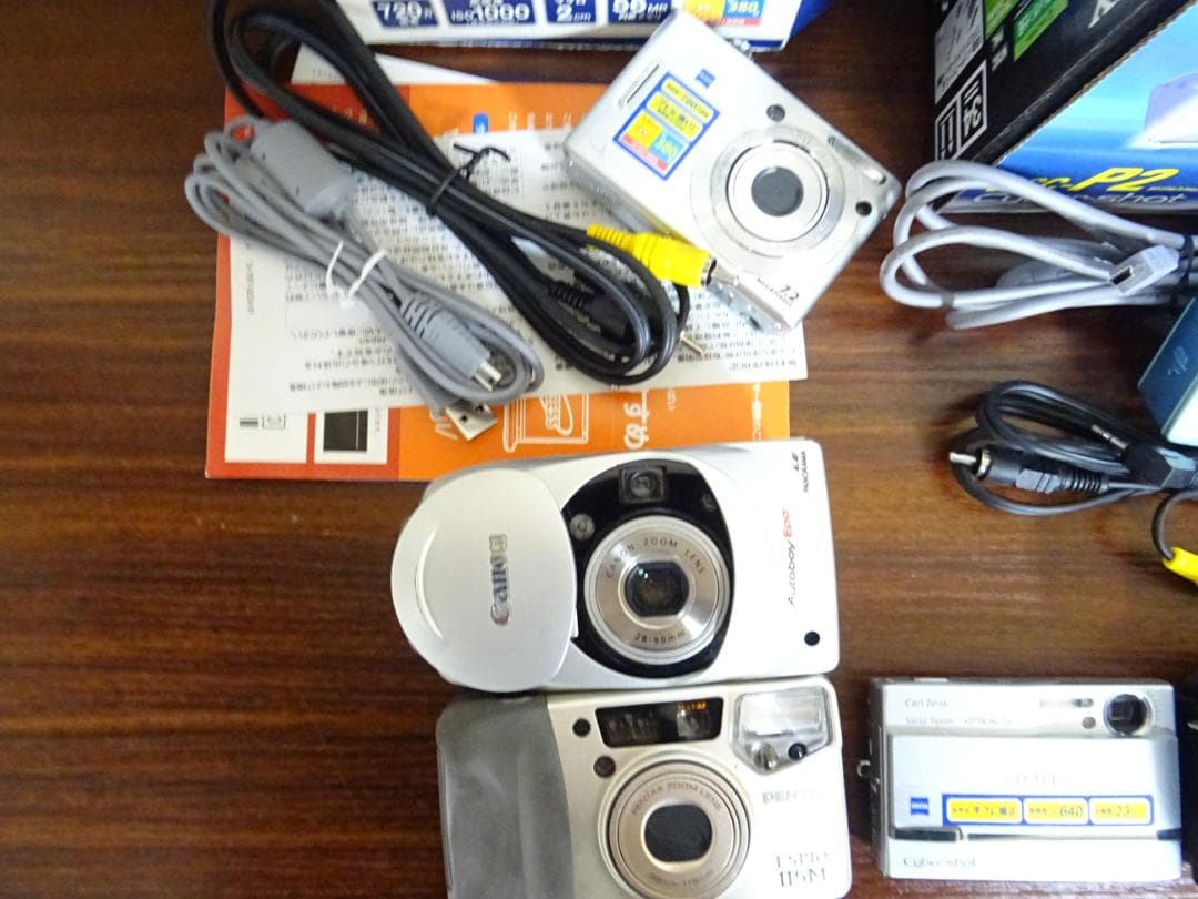 ジ*ー様 阪029 カメラ 7点 まとめ売り キャノン ペンタックス ソニー コ