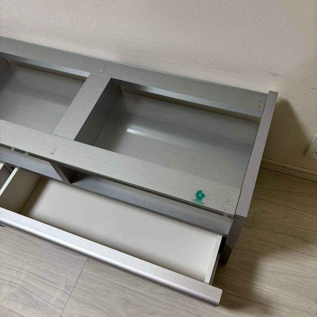 シルバー テレビボード・ローボード