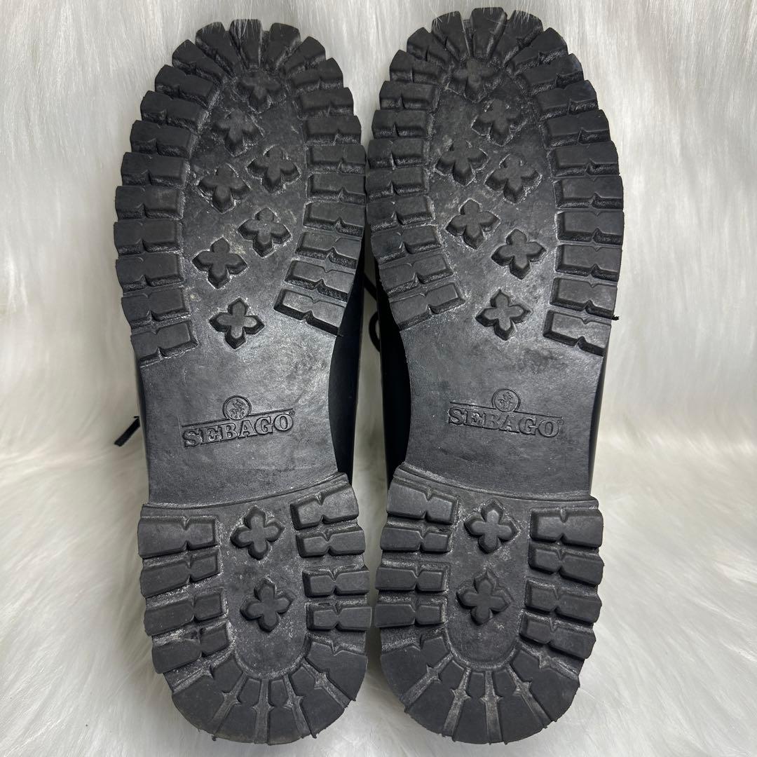 極美品✨SEBAGO セバゴ デッキシューズ 924 ブラック 6サイズ レザー