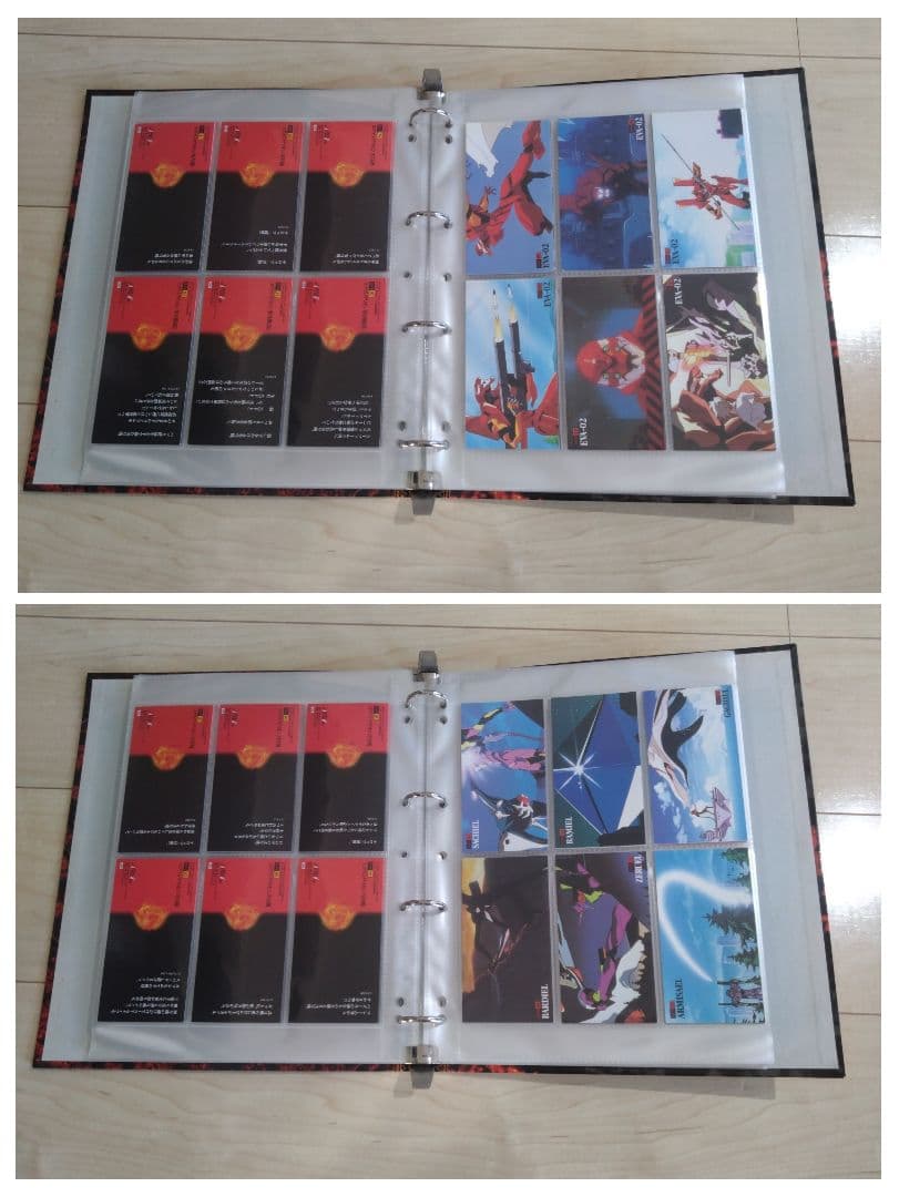 新世紀エヴァンゲリオン カードダスマスターズワイド 第1弾 専用バインダー付き