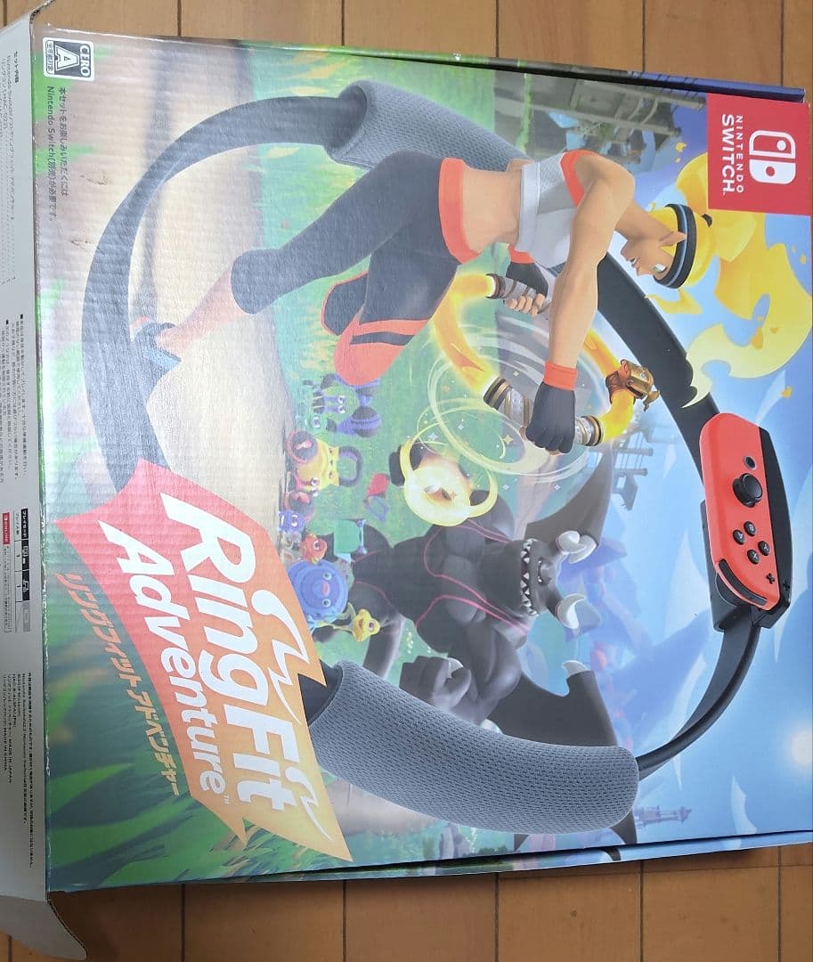 美品switch リングフィットアドベンチャー本体＋ソフトセット