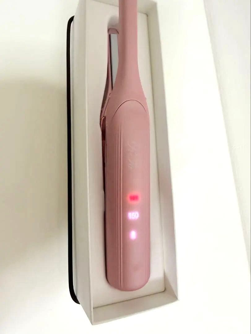 ReFa リファミニヘアアイロン フィンガーコードレス ピンク