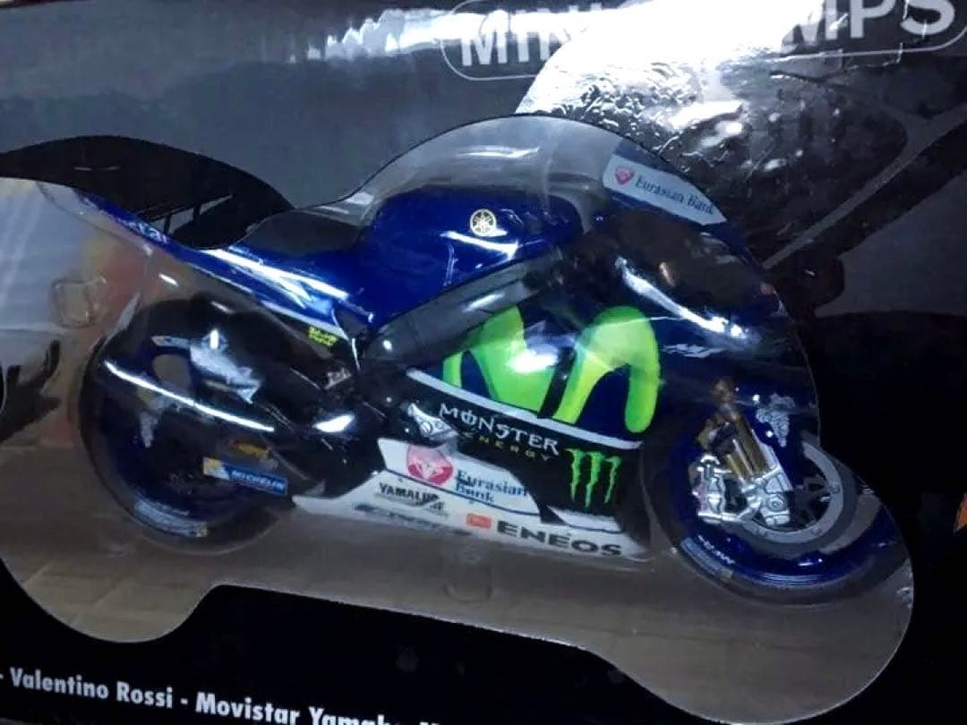 限定品 ミニチャンプス 1/12 モビスター ヤマハ YZR-M1 16 ロッシ