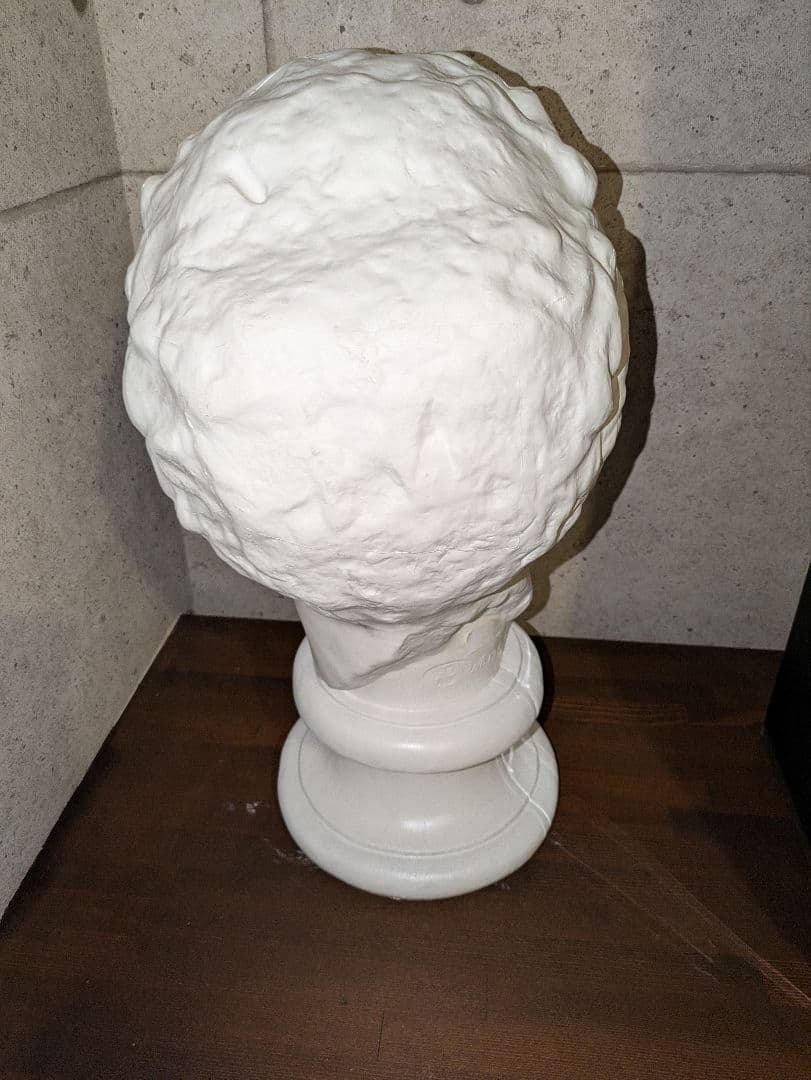 【送料無料】石膏像 ラボルト パルテノン 首像　美大　デッサン