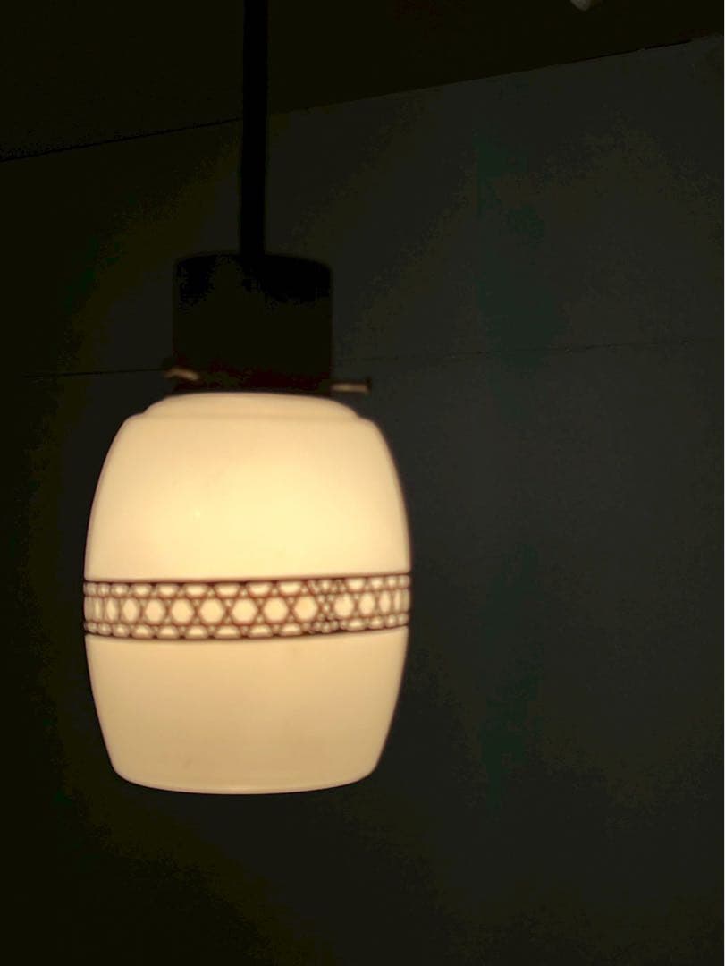 和室 天井照明 ペンダントライト 昭和レトロ 和 インテリア 当時物