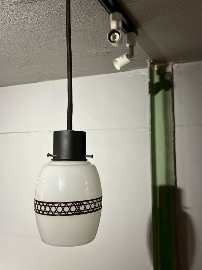 和室 天井照明 ペンダントライト 昭和レトロ 和 インテリア 当時物