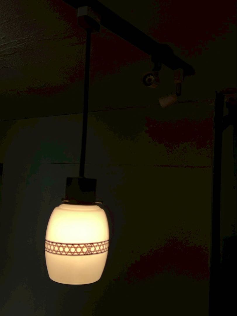 和室 天井照明 ペンダントライト 昭和レトロ 和 インテリア 当時物