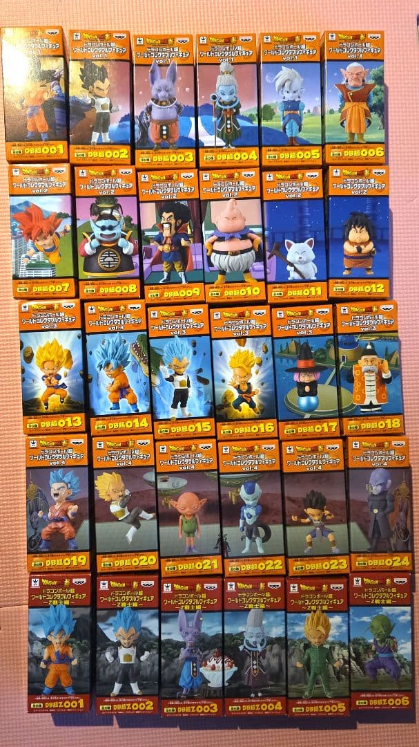 【未開封品】ドラゴンボール超 ワールドコレクタブルフィギュア 30種コンプ➀