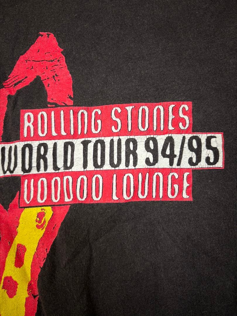 トップス 90'sROLLINGSTONESWORLDTOURVOODOOLOUNGE L