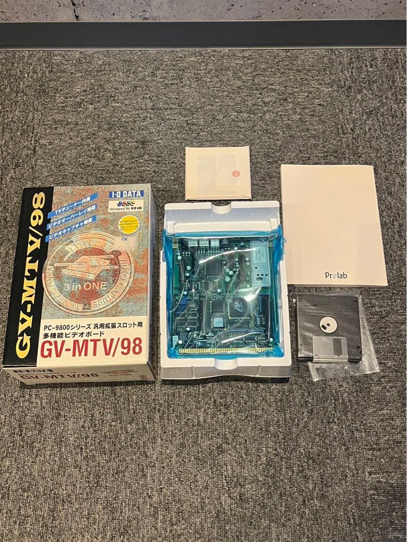 I-O DATA PC-9800シリーズ　汎用拡張スロット用　ビデオボード