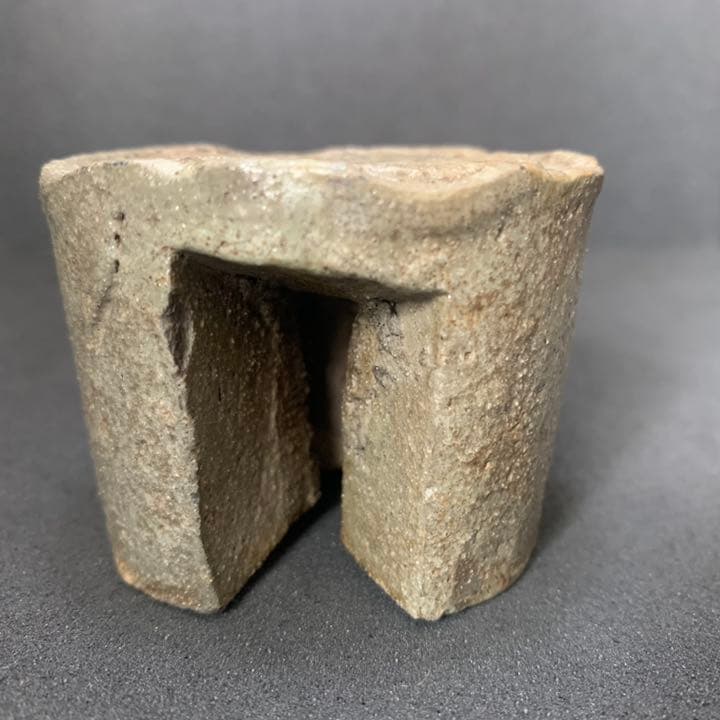 時代　古唐津　三足蓋置　茶道具　唐津