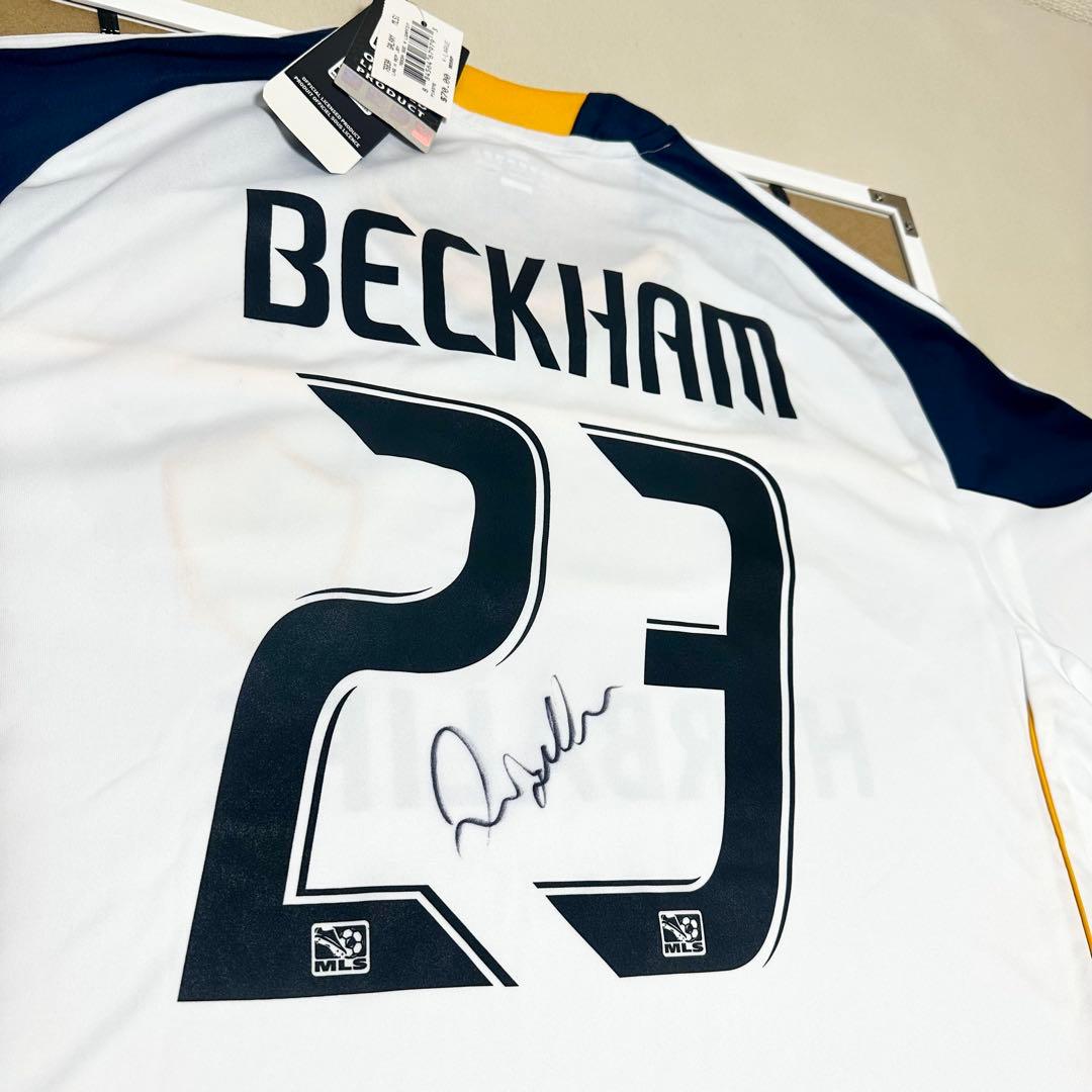 【直筆サイン】 デビット ベッカム LAギャラクシー ユニフォーム