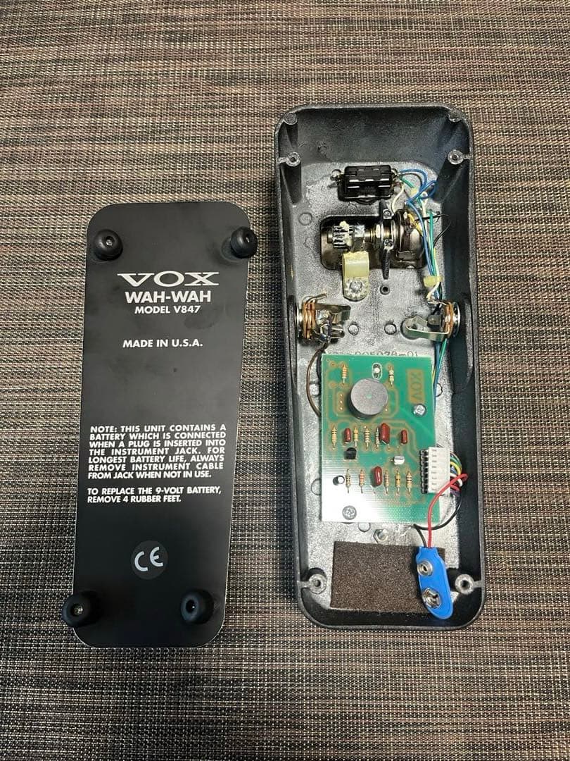 VOX Wah V847ペダルmade in U.S.A.