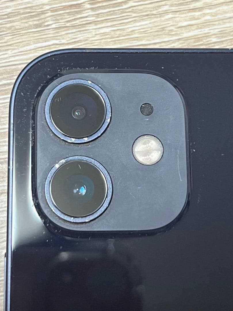 iPhone12 64G ブラック　純正バッテリー　87%