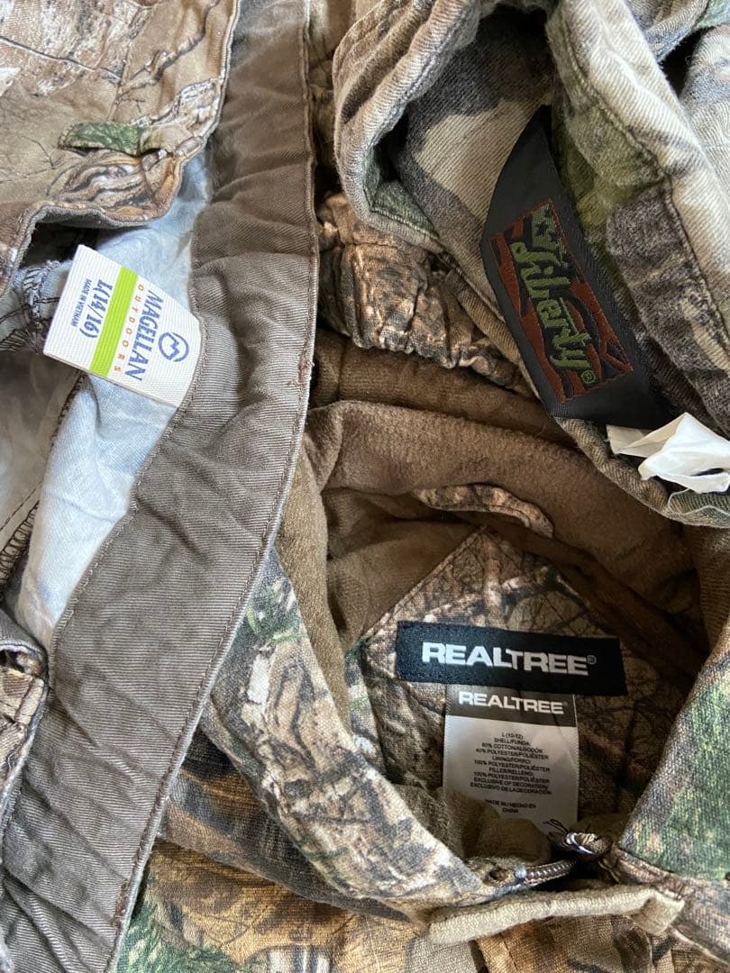 古着USセット迷彩服 長袖シャツ