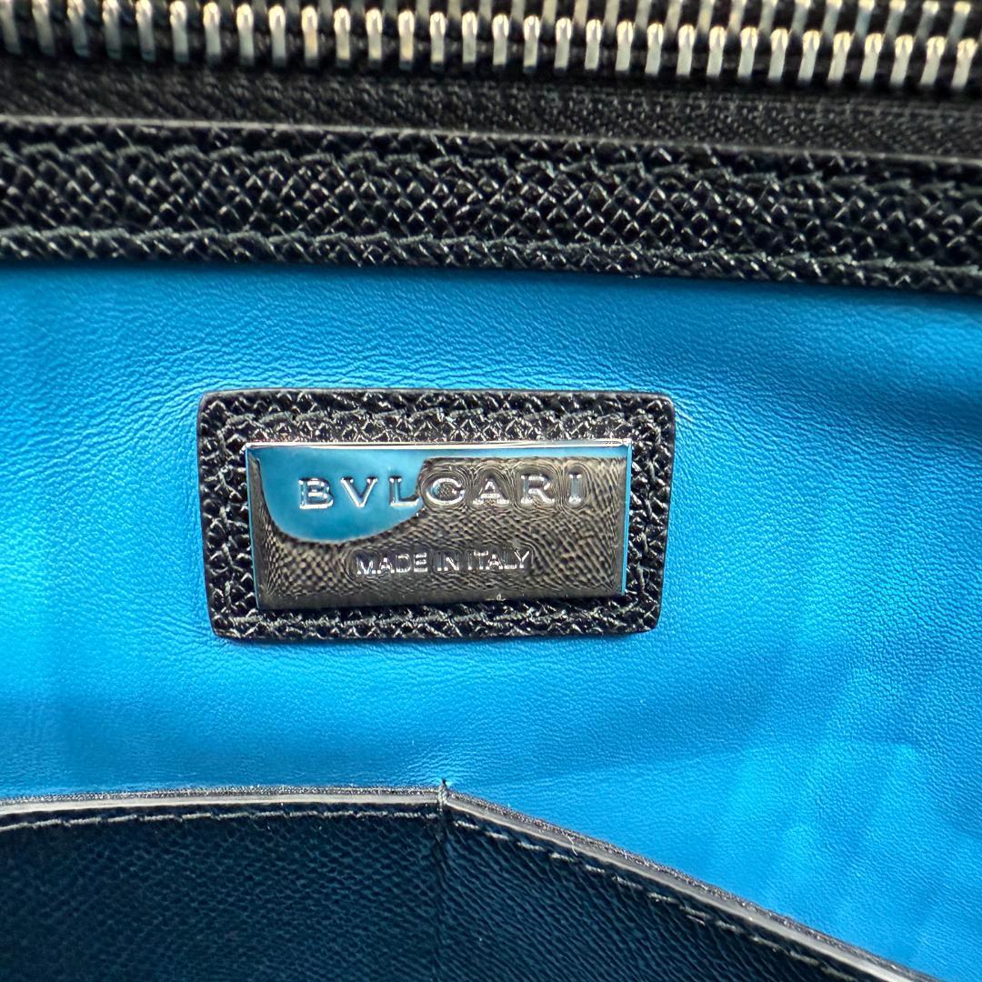 M9426 【美品】BVLGARI ブルガリ ブルガリマン ビジネスバッグ 黒