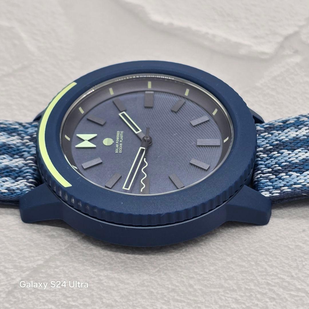 未使用 MVMT 腕時計 ソーラー 海洋再生プラスチックブルー