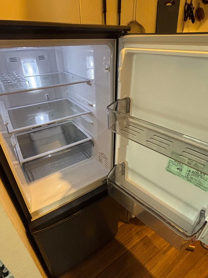 MITSUBISHI MR-P15G-H1冷凍冷蔵庫 2022年製 グレー