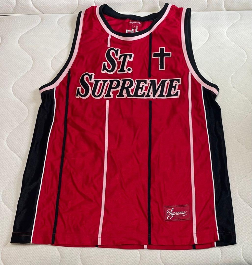Supreme タンクトップ M レッド 10番