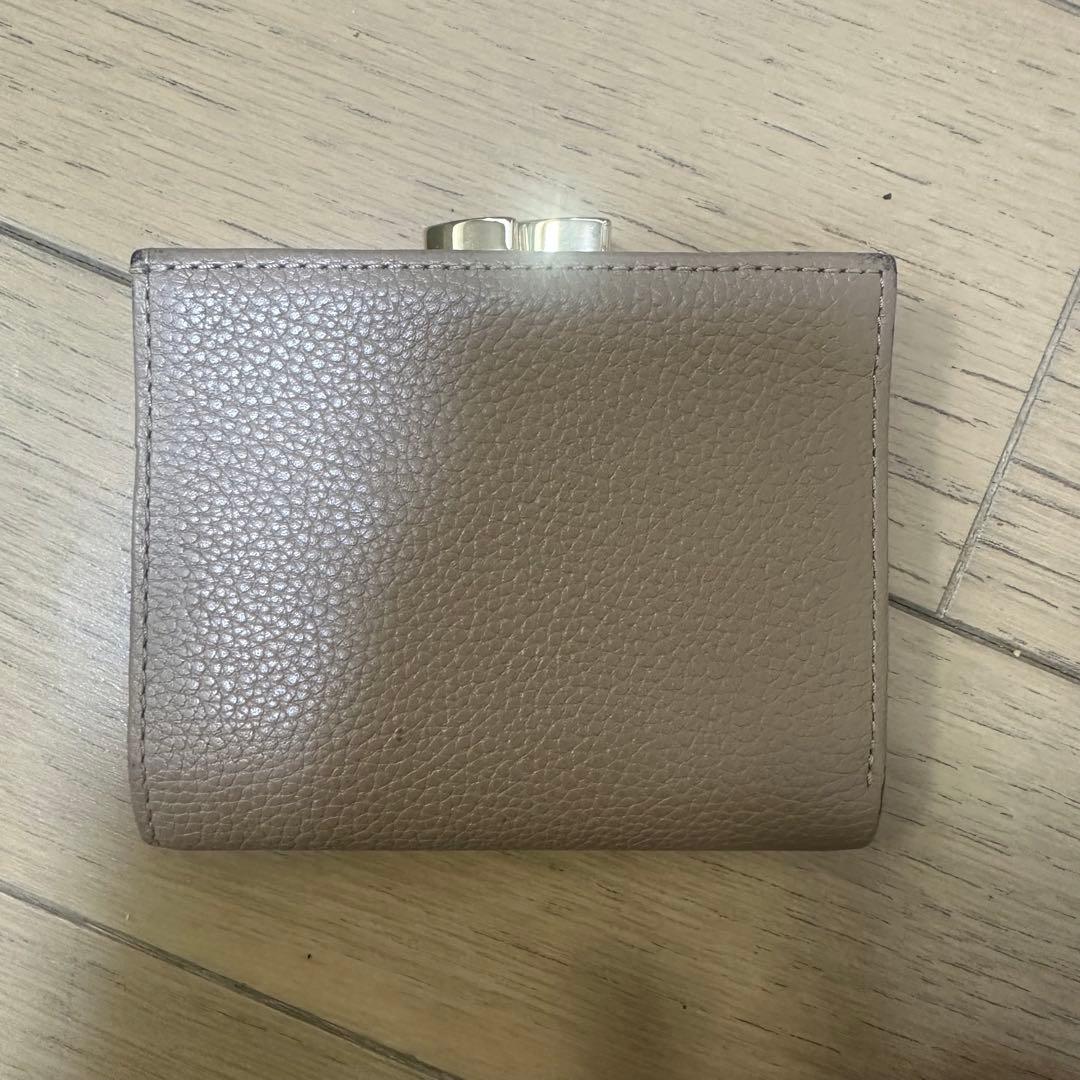 ⭐️即日発送⭐️皇居　菊の御紋入り　二つ折り財布 モカブラウン