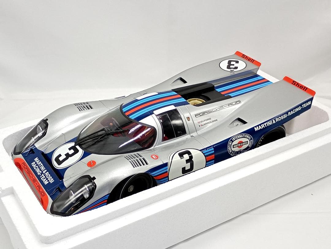 ミニチャンプス 1/12 ポルシェ917K #3 セブリング12H 優勝1971
