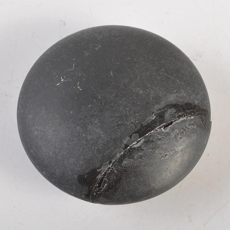 囲碁　碁石　本蛤碁石　那智黒碁石　碁笥　一套　30号8㎜　時代箱　MR7235B