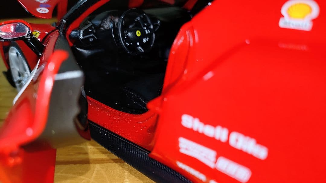 1/18　カスタム　ブラーゴ　フェラーリ　296GTBアセットフィオラノ　箱付