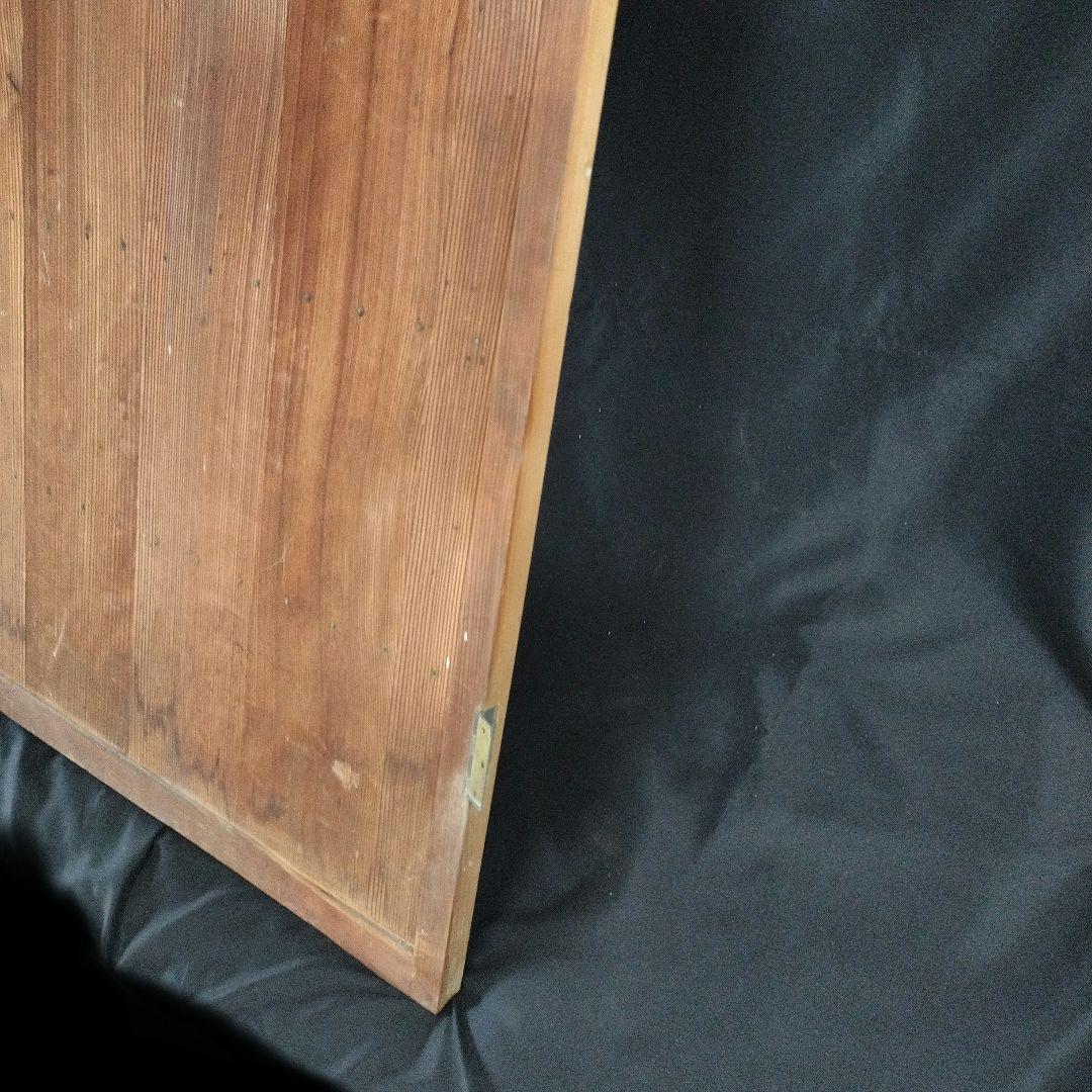 旧家 建具 トイレ 扉 木製ドア 和ガラス窓 昭和レトロ　アンティーク 古民家