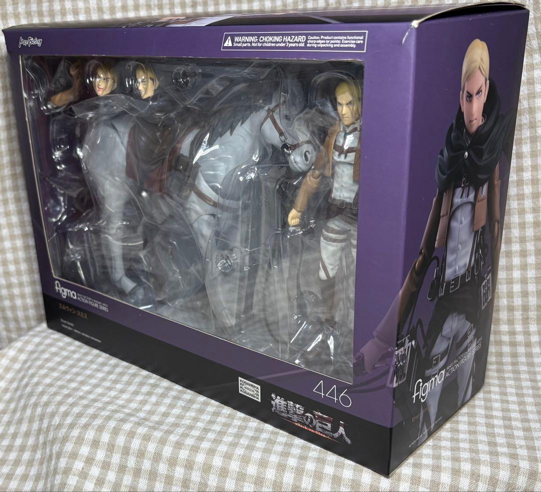 【進撃の巨人】figma 446 エルヴィン・スミス【フィギュア】