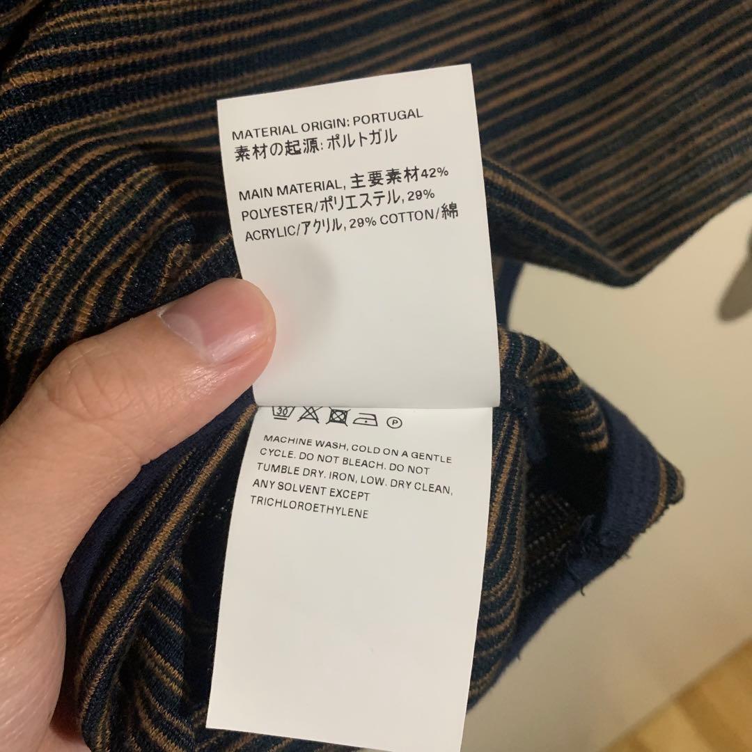 23SS OUR LEGACY ボーダーTシャツ size:48