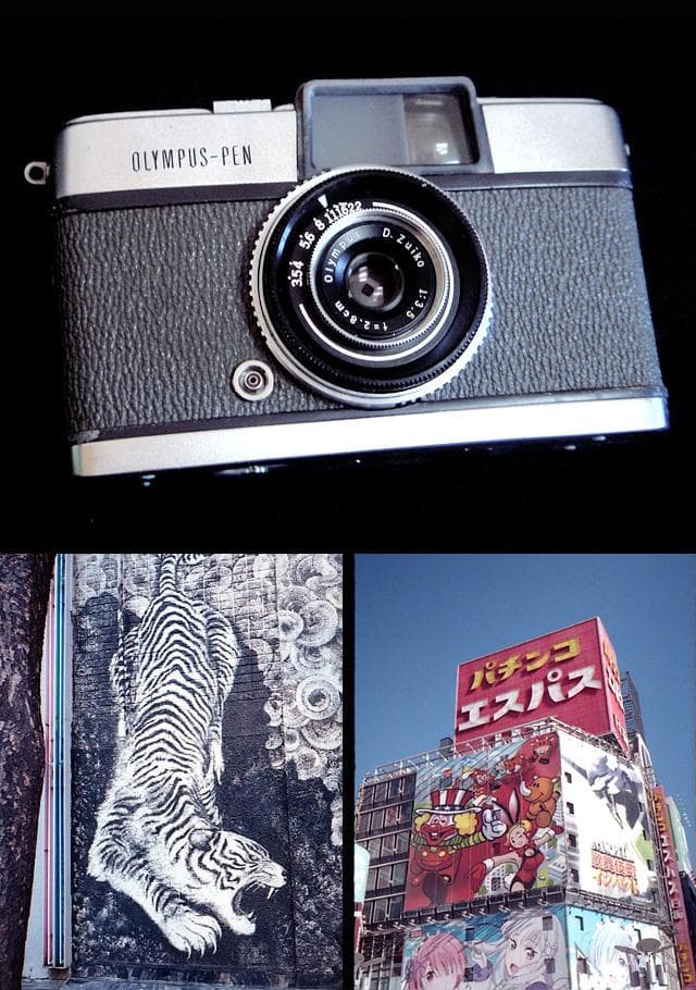 379876 撮影可 オリンパス ペン 初期 両耳 olympus pen