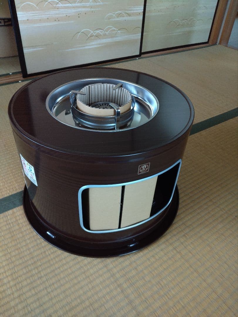 石油ストーブ　コロナサロンヒーター KT-1617 木目調