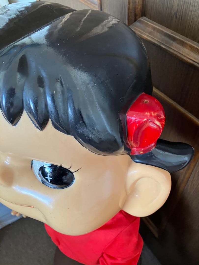 ##不二家店頭ペコちゃん台座あり