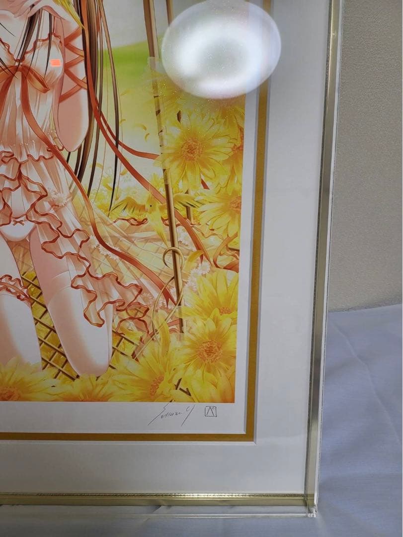 版画　てぃんくる　カナリヤDX アールビバン ミクスドメディア 番号18/35