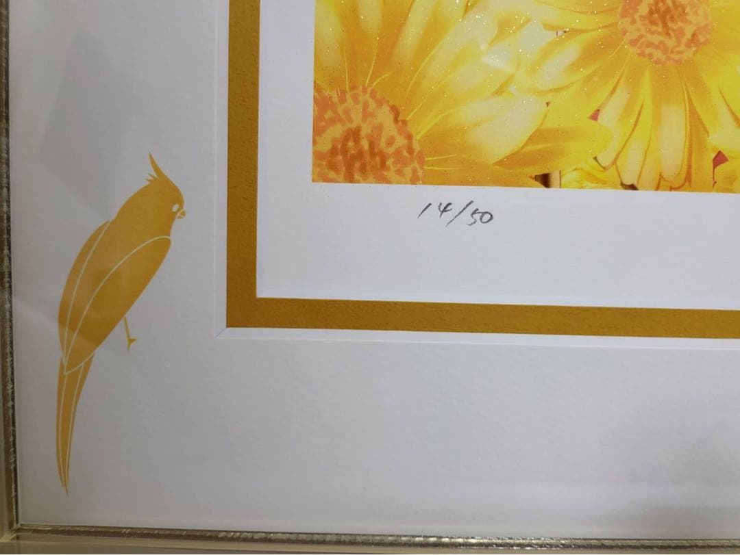 版画　てぃんくる　カナリヤDX アールビバン ミクスドメディア 番号18/35