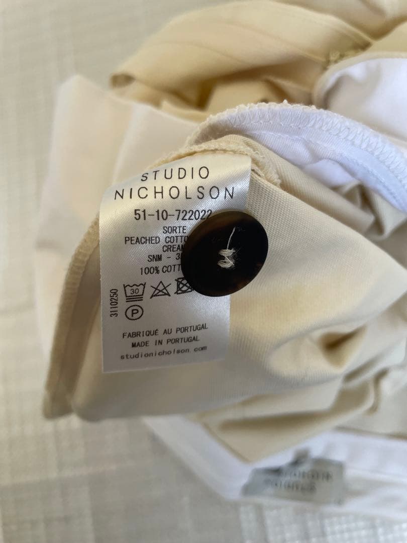 STUDIO NICHOLSON Volume Pant(SORTE)サイズS