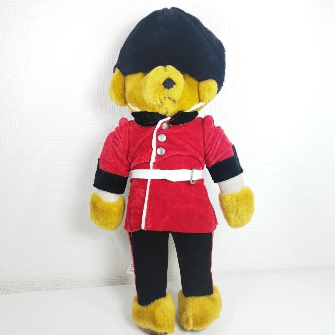 メリーソート テディベア 美品 兵士 人形 ぬいぐるみ ロンドン警視庁 h28T