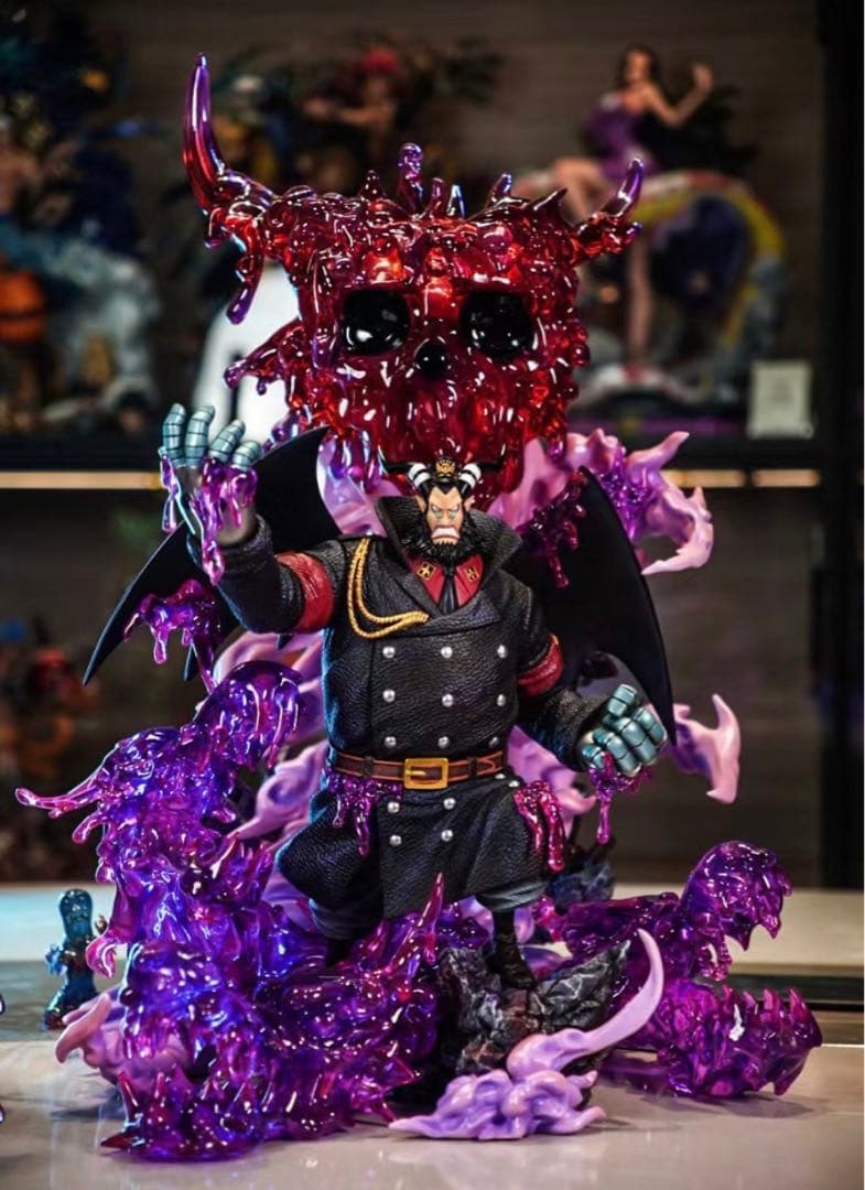 ワンピース マゼラン 高配版 紫色 フィギュア ガレージキット