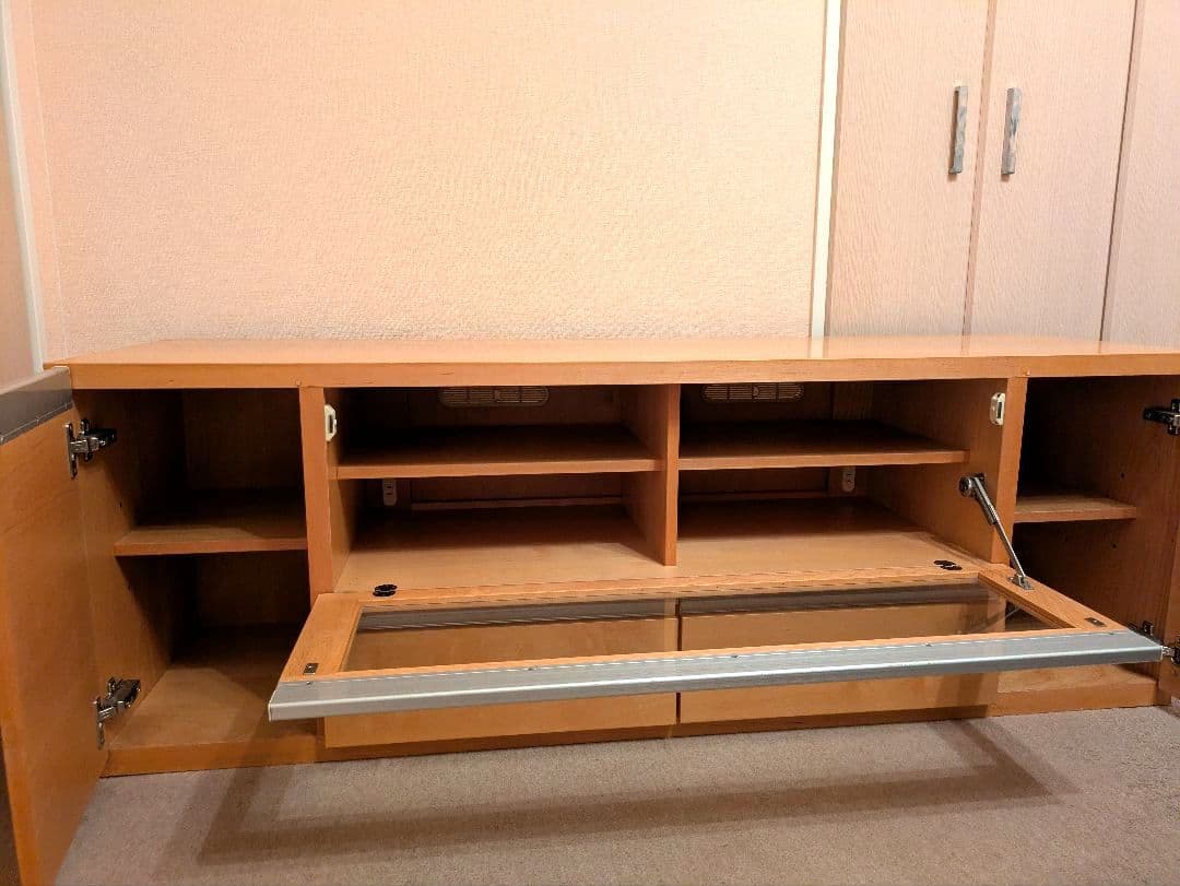 【送料込】160　テレビボード 　ローボード　テレビ台 　北欧　ナチュラル　収納