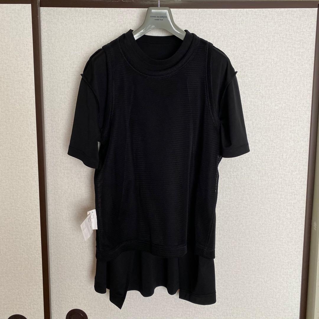 コムデギャルソンオムプリュス 24AW エステル タンクレイヤードTシャツ