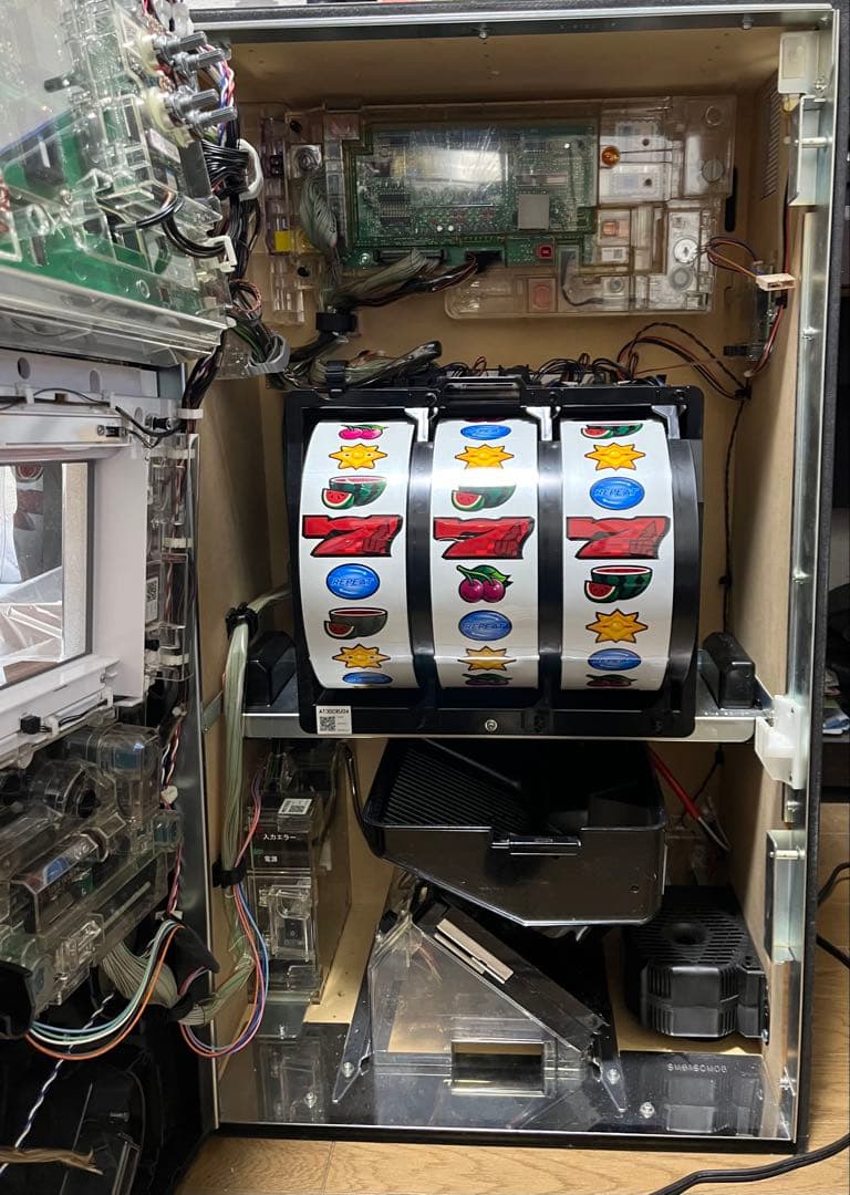 パチスロ実機　5.9号機　ディスクアップ