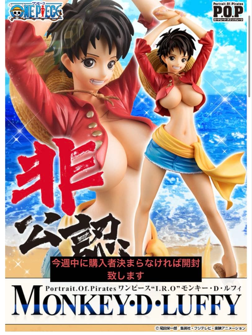 Portrait of Pirates モンキー・D・ルフィ フィギュア 非公認
