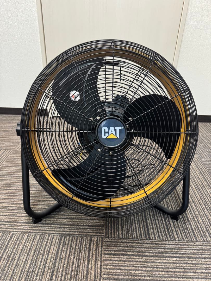 キャタピラー フロアファン 45cm 180度半回転機能付き工業扇