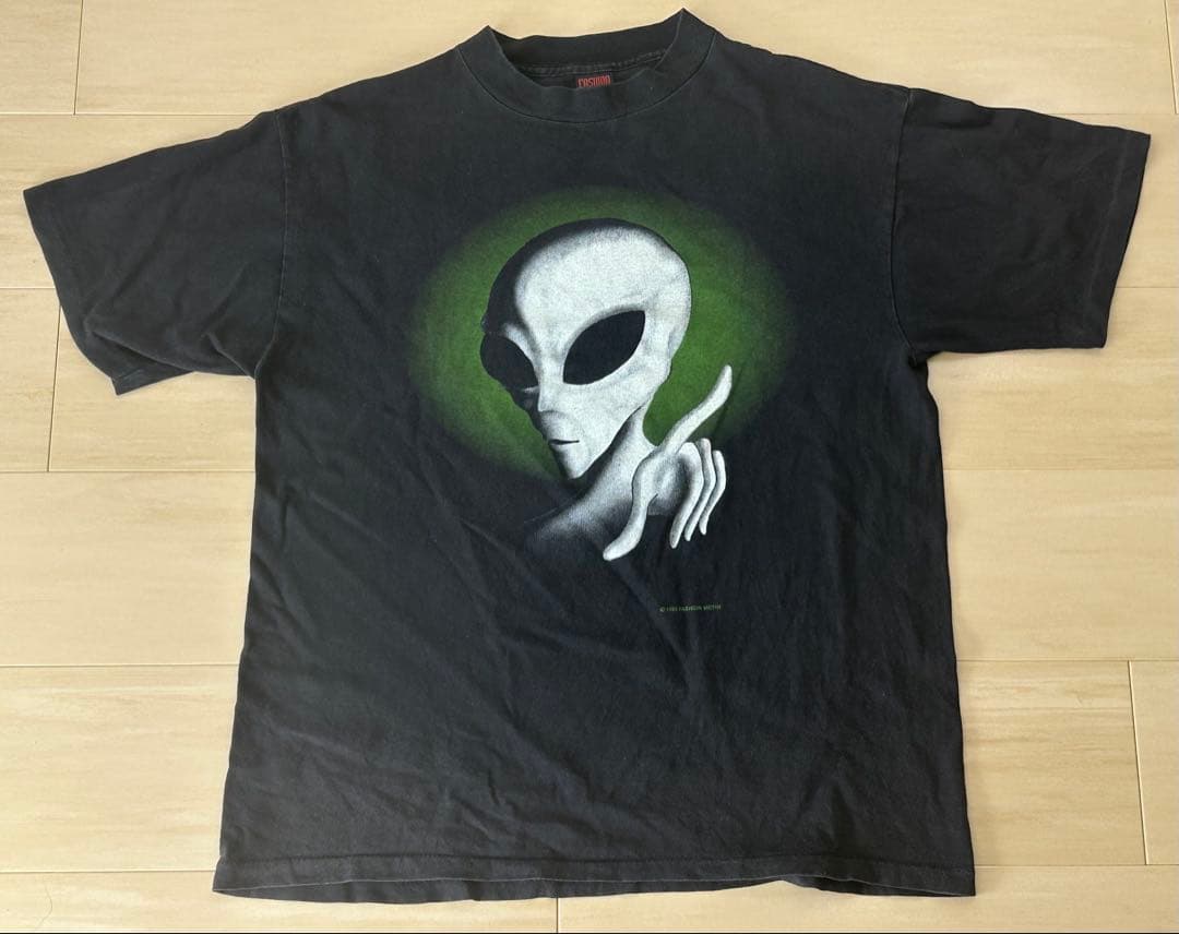 FASHION VICTIM エイリアン 両面プリント Tシャツ　1995年