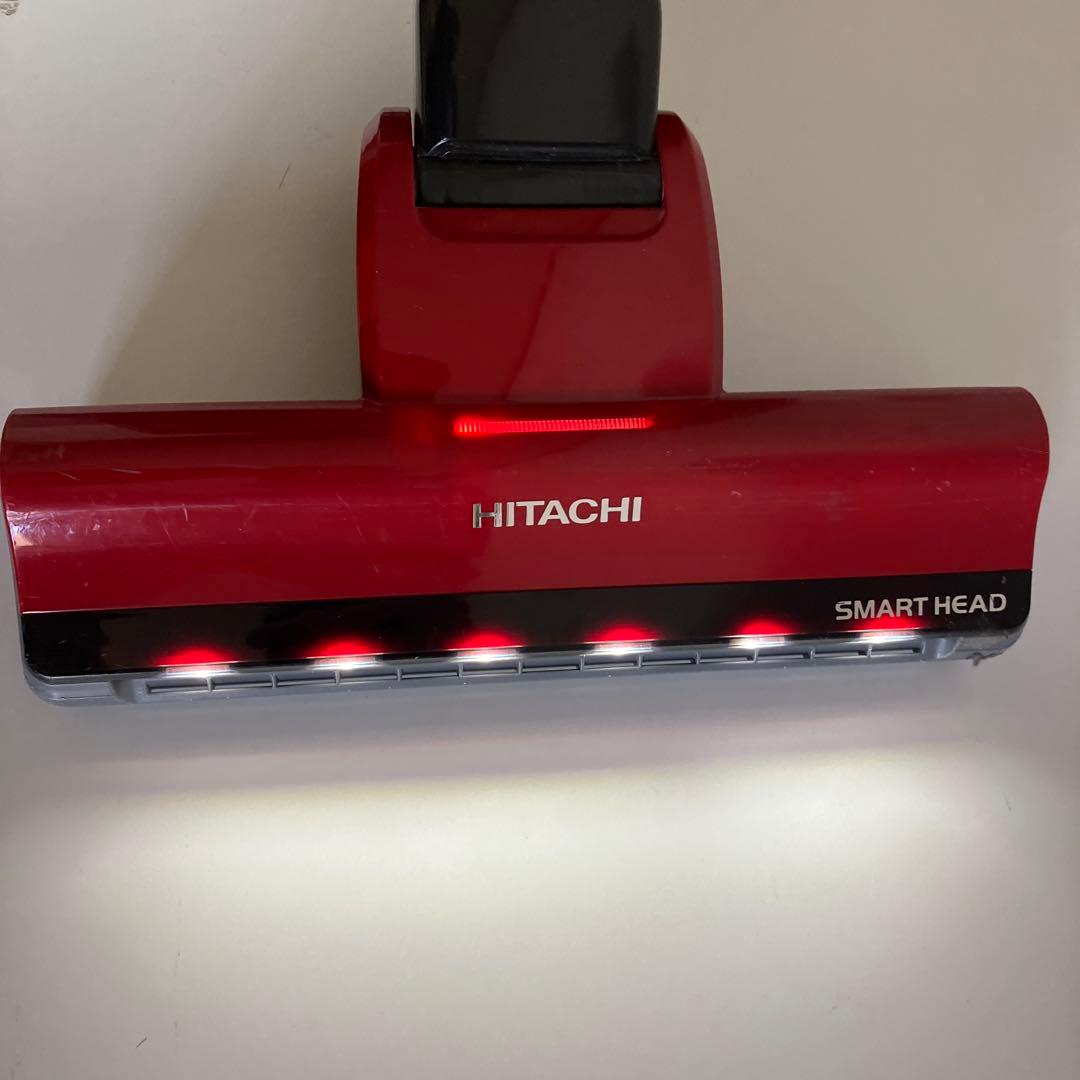 日立　掃除機　ヘッド　回転ブラシ　D-AP51　赤　レッド　動作保証　中古良品