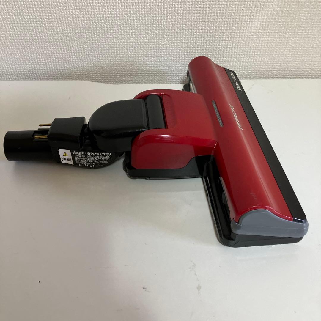 日立　掃除機　ヘッド　回転ブラシ　D-AP51　赤　レッド　動作保証　中古良品