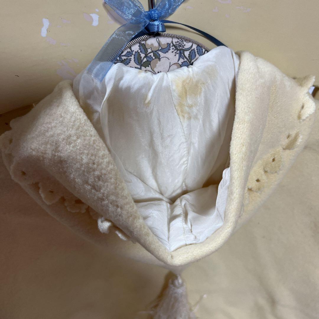 アンティーク　ベビーケープドレス　素材　リメイク