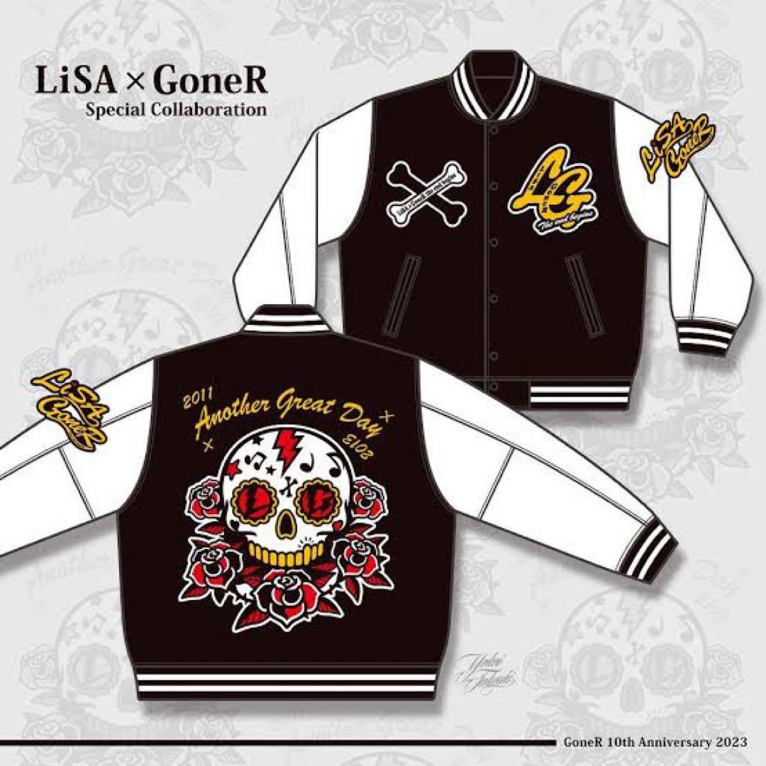 LiSA×GoneR スタジャン限定コラボ　ブラック