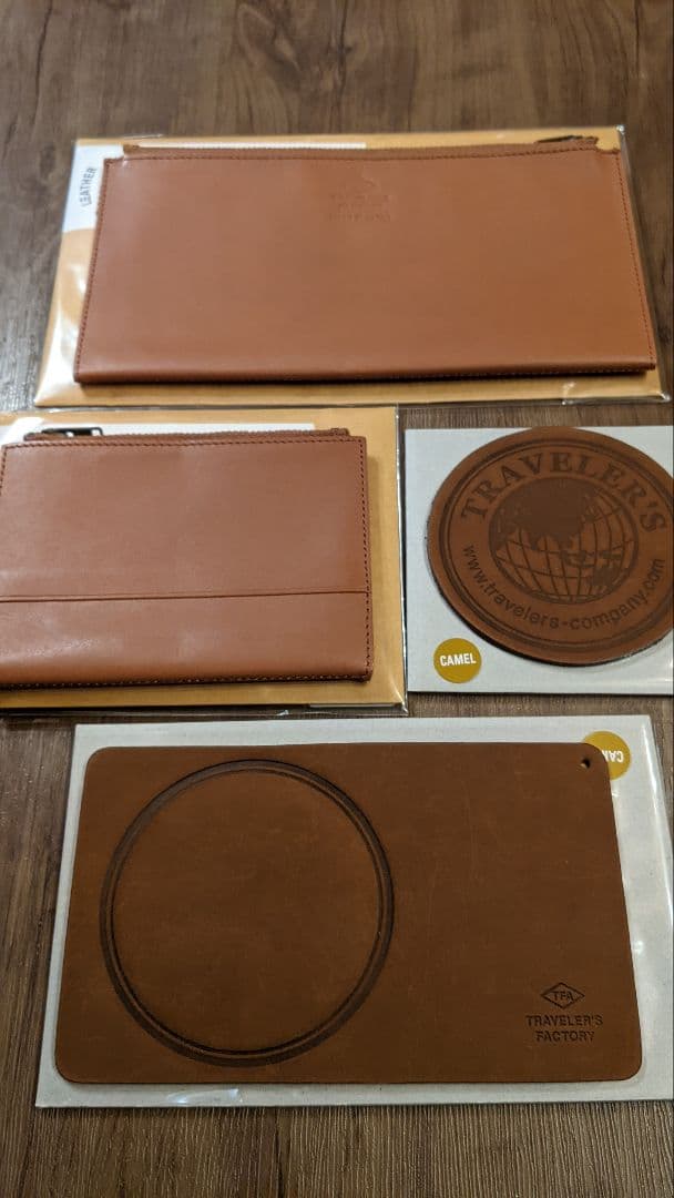 トラベラーズノート　キャメルカラーコレクション大放出！！