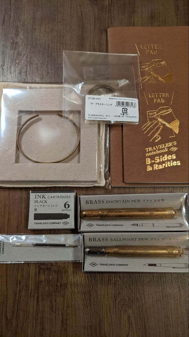 トラベラーズノート　キャメルカラーコレクション大放出！！